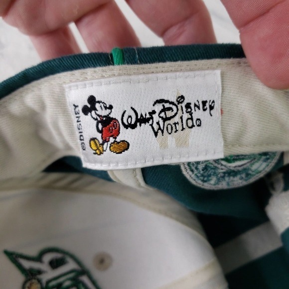 Walt Disney World Green Striped Tigger Baseball Hat Adult 100% Cotton‎ - Picture 8 of 10